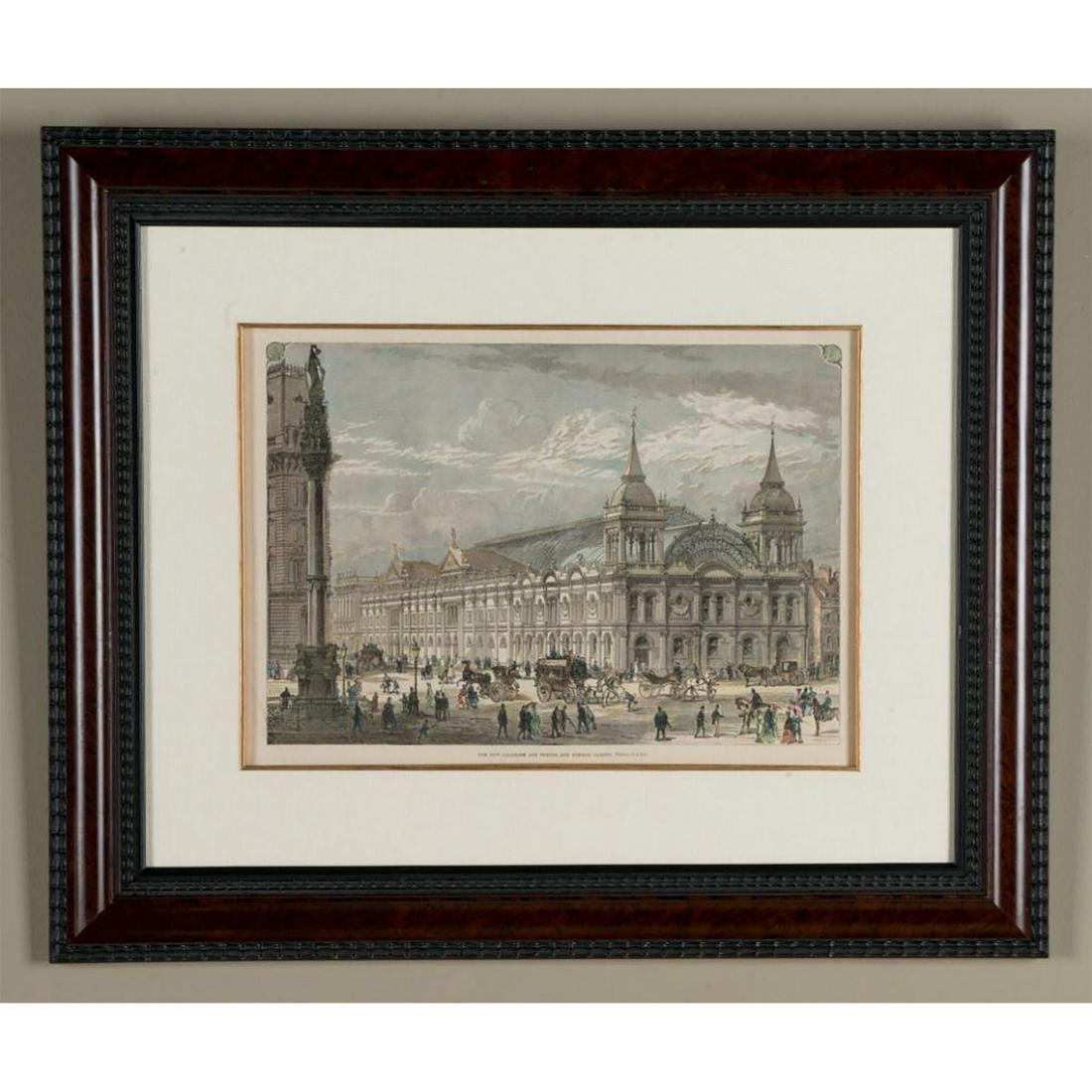 ANTIQUE ENGLISH ILLUSTRATION ENGRAVING (1 of 2)