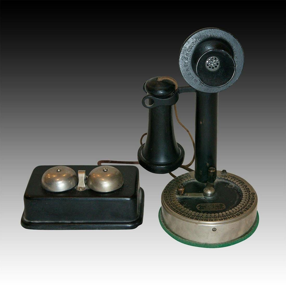 S.H. COUCH AUTOMATIC CANDLESTICK PHONE AND RINGER Nov 14, 2019