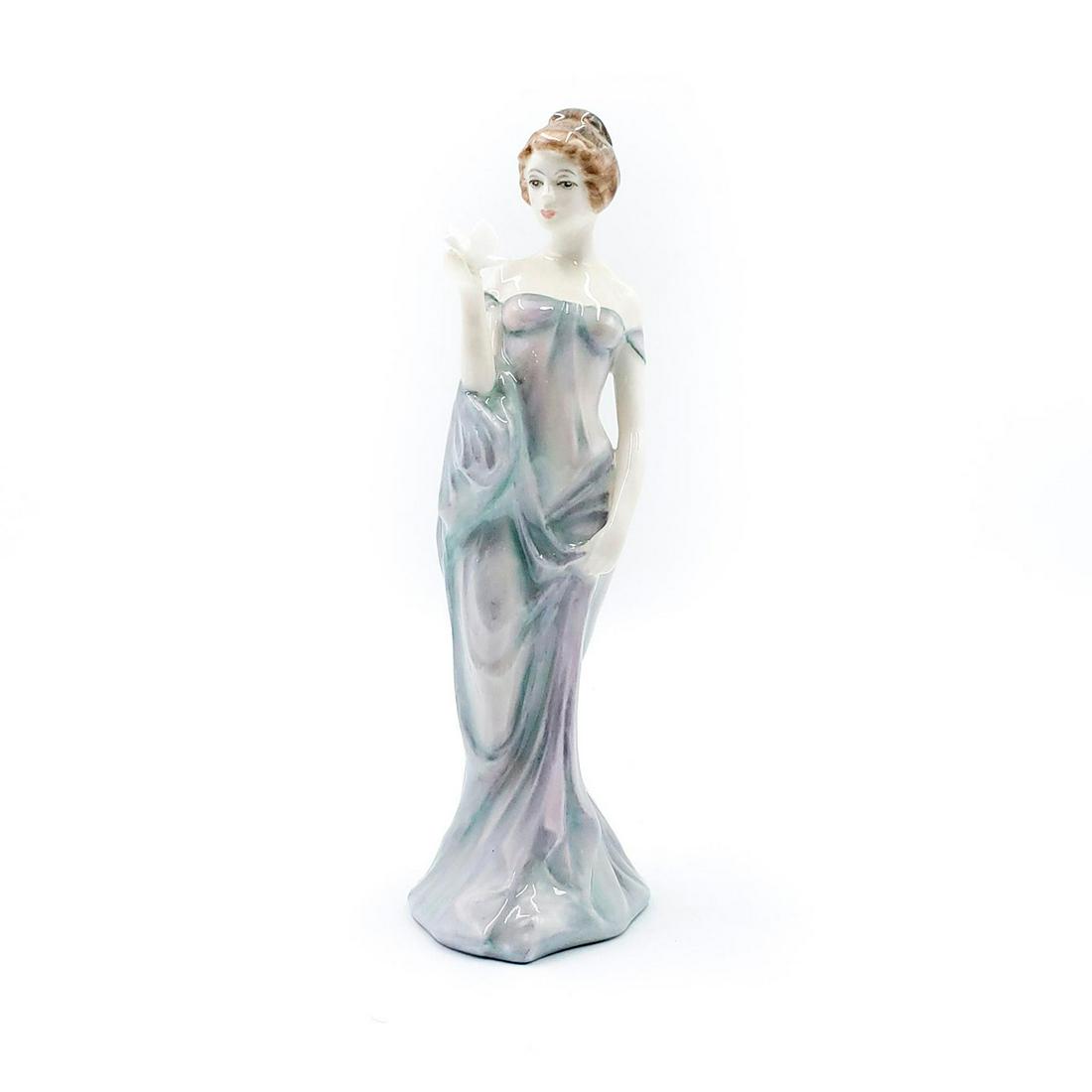 HARMONY HN2824 - ROYAL DOULTON FIGURINE: Since their inception in 1913, the Royal Doulton Pretty Ladies Collection Figurines have been one of Royal Doulton's most popular ranges of collectible figures. Often characterized by the toe peeking 