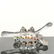 SWAROVSKI SILVER CRYSTAL FIGURE, BABY LOVEBIRDS - 3