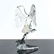 SWAROVSKI SILVER CRYSTAL FIGURE, BALD EAGLE - 2