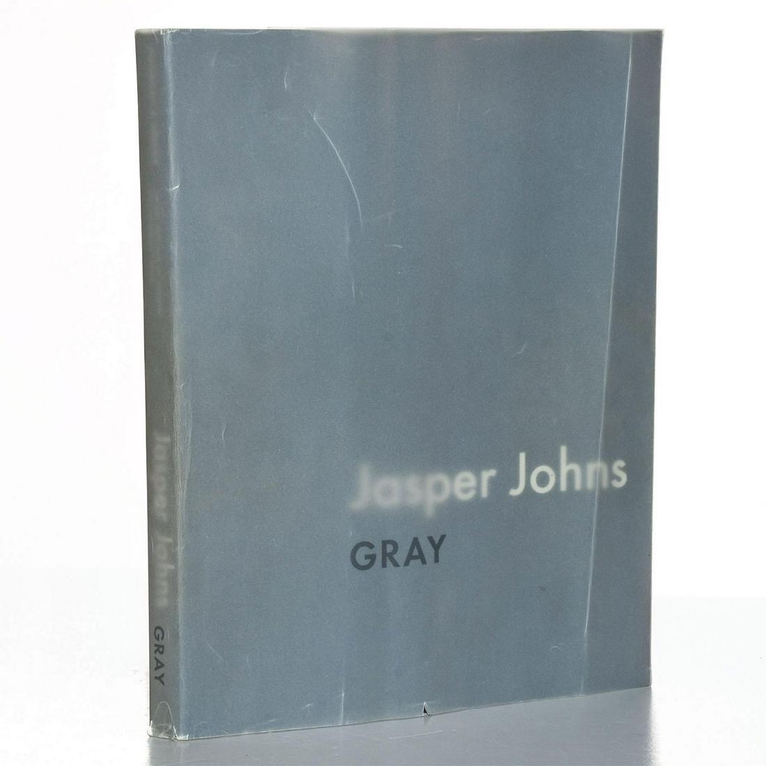 BOOK, JASPER JOHNS GRAY: Soft cover 320 pp. Dozens of color and b&w illustrations. Issued: 2007 Dimensions: 12.5"H x 10"W Manufacturer: Yale University Press Country of Origin: United States