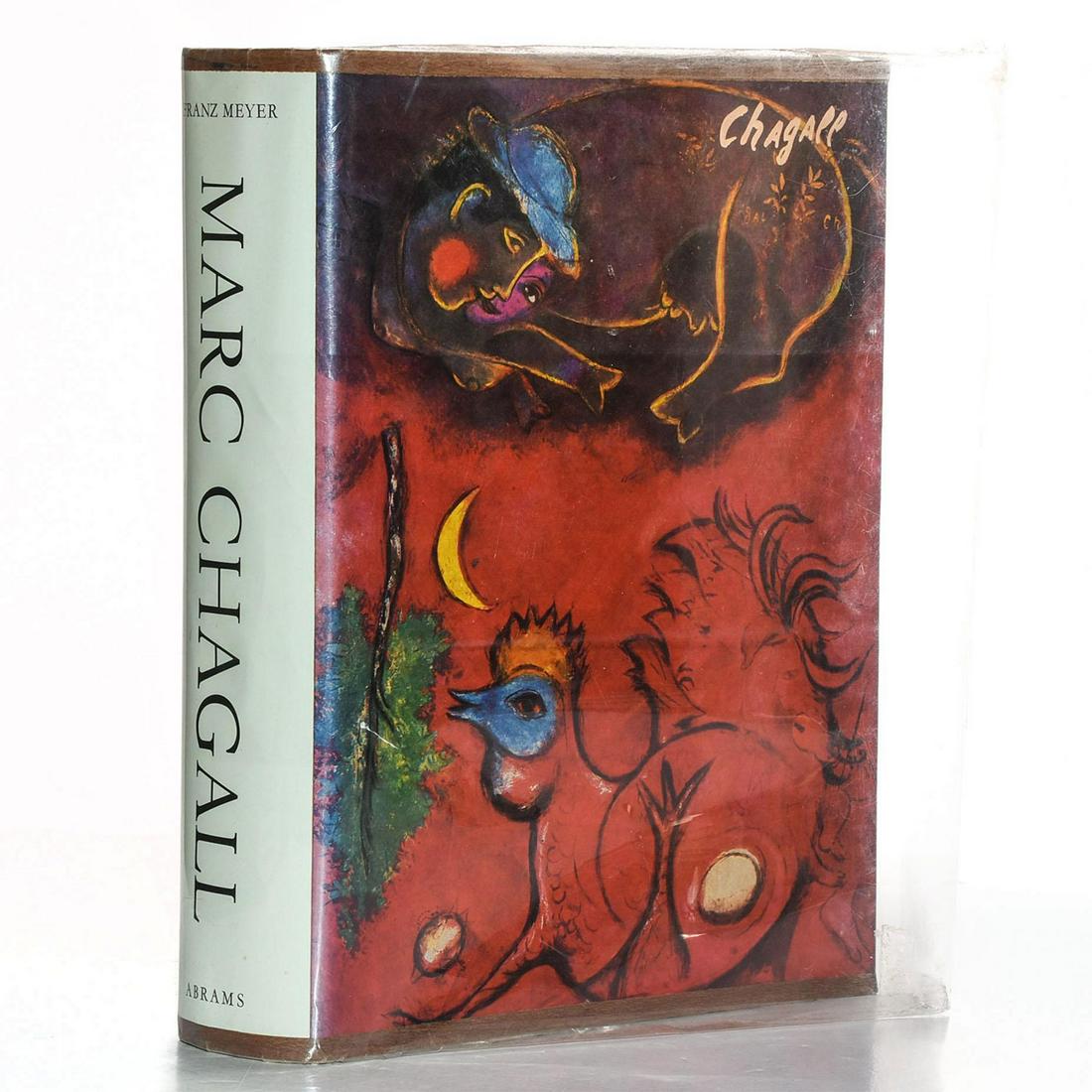 BOOK, MARC CHAGALL LIFE AND WORK BY FRANZ MEYER: Hard cover 775 pp. Over 1250 color and b&w illustrations. Issued: 1964 Dimensions: 12"H x 9"W Manufacturer: Harry N Abrams Country of Origin: United States
