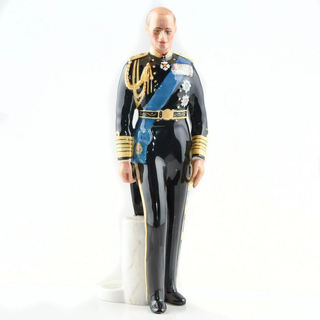 PRINCE PHILIP HN2386 - ROYAL DOULTON FIGURINE: Artist: Peggy Davies Artist: Peggy Davies Issued: 1981; Ltd. 1500 Dimensions: 8.25"H Manufacturer: Royal Doulton