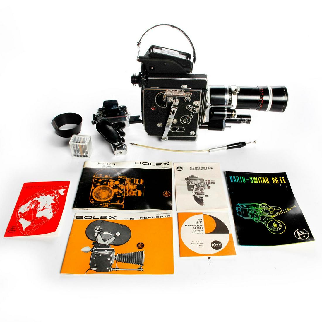 WORKING PAILLARD BOLEX H16 REFLEX 16MM MOVIE CAMERA (1 of 13)