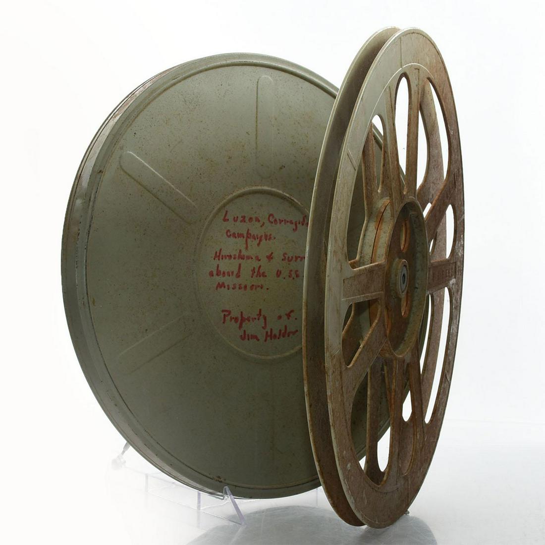 VINTAGE WORLD WAR II 16 MM COMBAT FILM STOCK, 1945 (1 of 4)