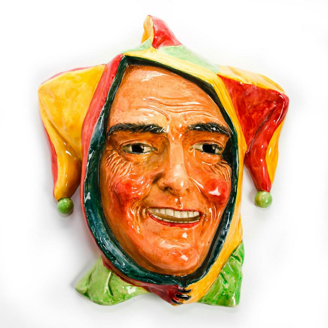 ROYAL DOULTON LARGE WALL PLAQUE, THE JESTER JACK POINT (1 of 3)