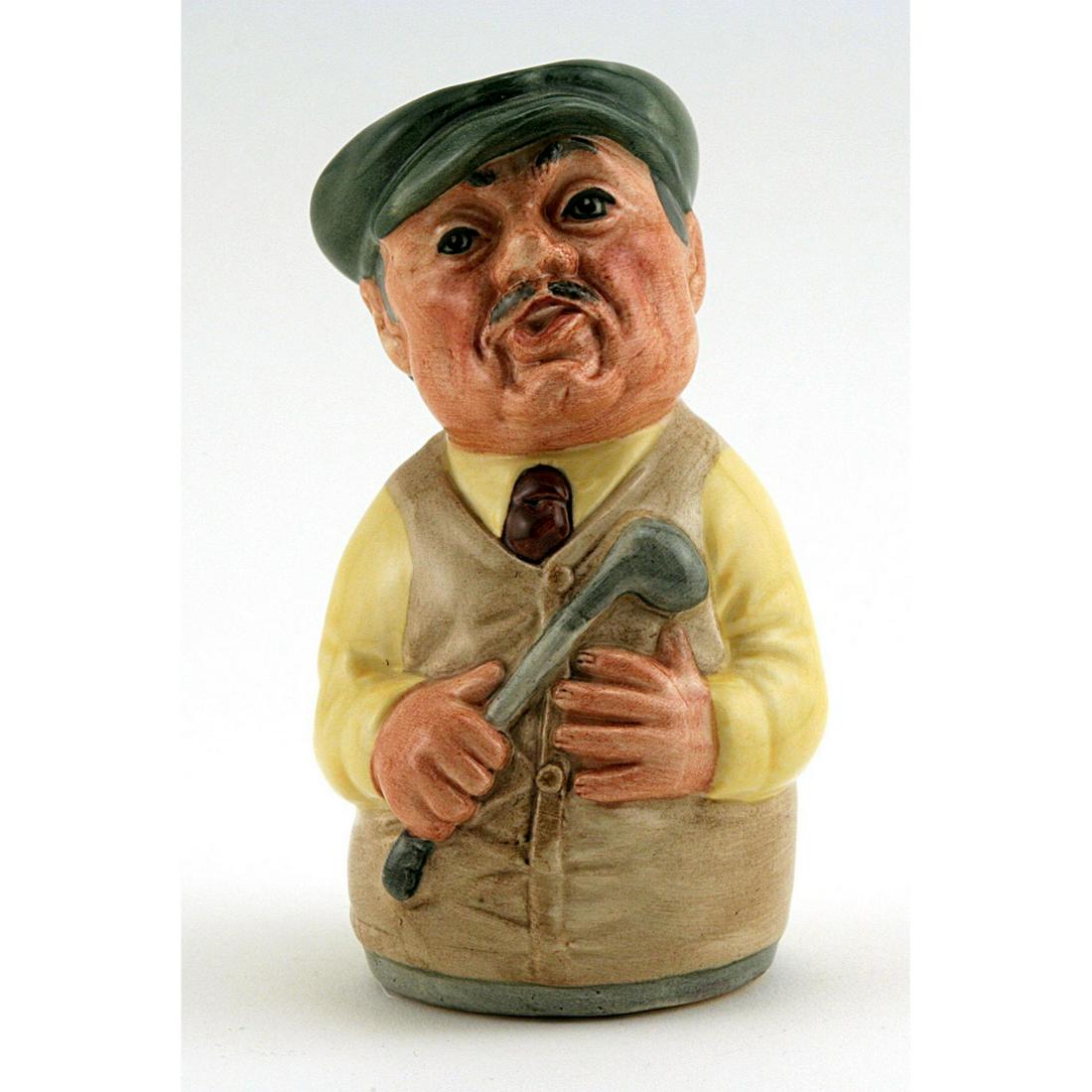 MAJOR GREEN THE GOLFER D6740 - ROYAL DOULTON TOBY JUG (1 of 1)