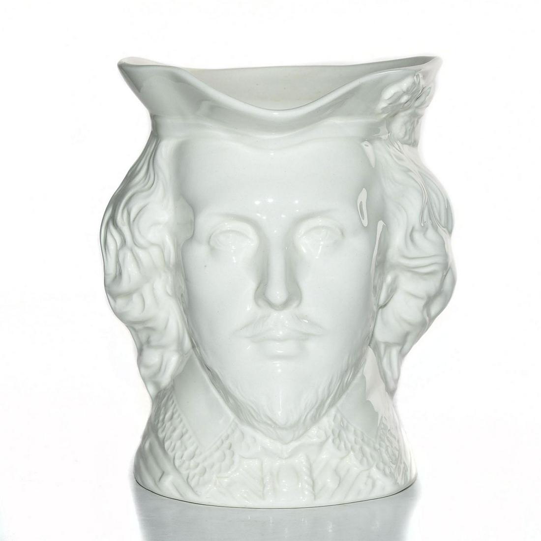 UNDECORATED LG COPELAND SPODE TOBY JUG, SHAKESPEARE (1 of 3)