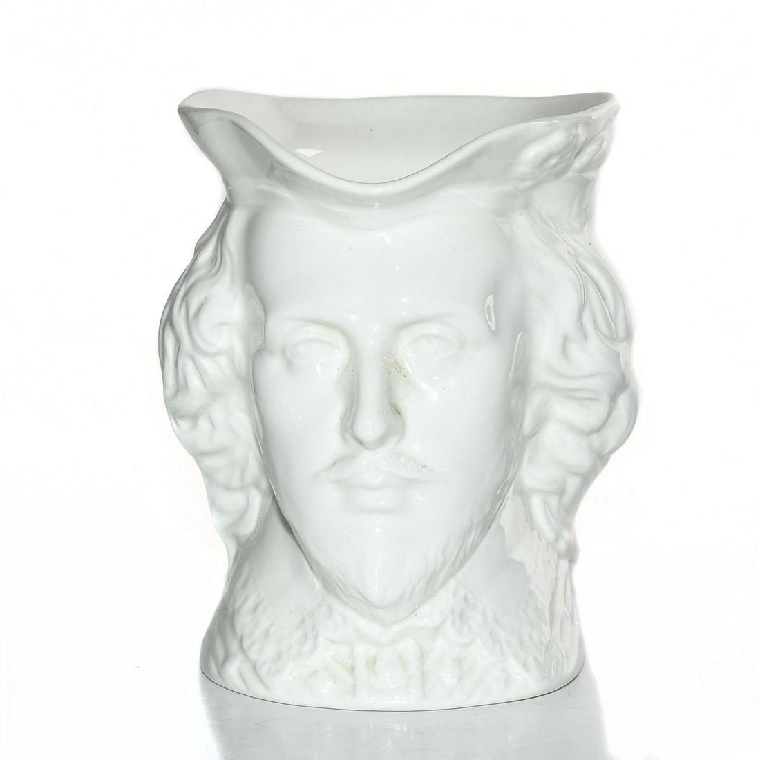 UNDECORATED MED COPELAND SPODE TOBY JUG, SHAKESPEARE (1 of 3)