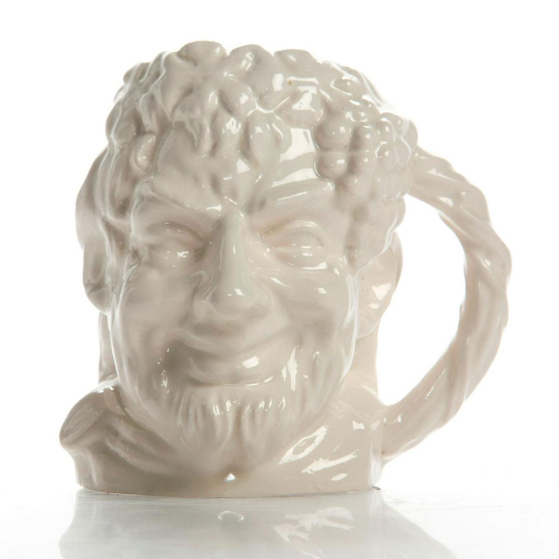 UNDECORATED SM ROYAL DOULTON JUG, BACCHUS (1 of 3)