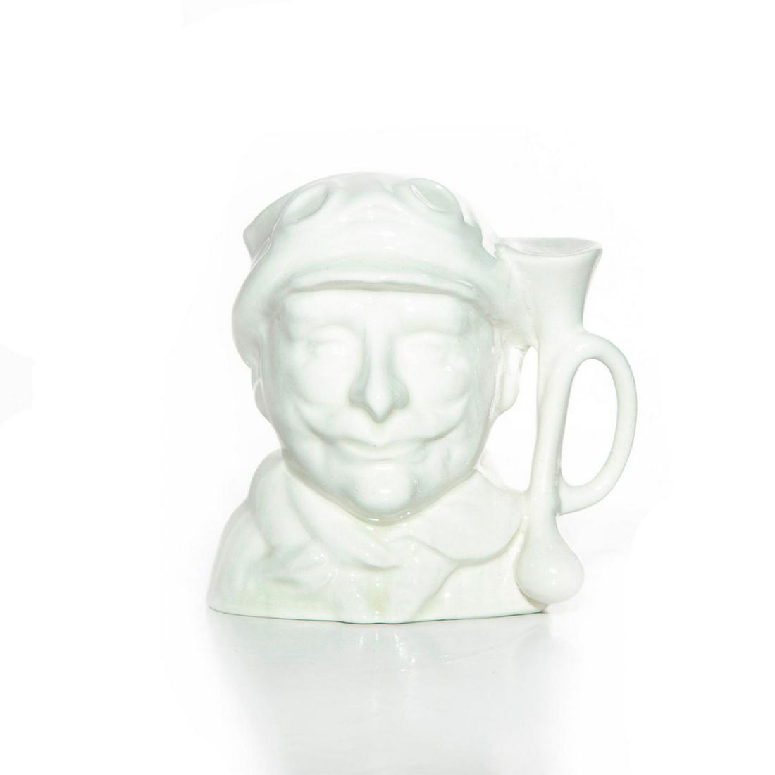 SM DOULTON UNDECORATED CHARACTER JUG, VETERAN MOTORIST (1 of 3)