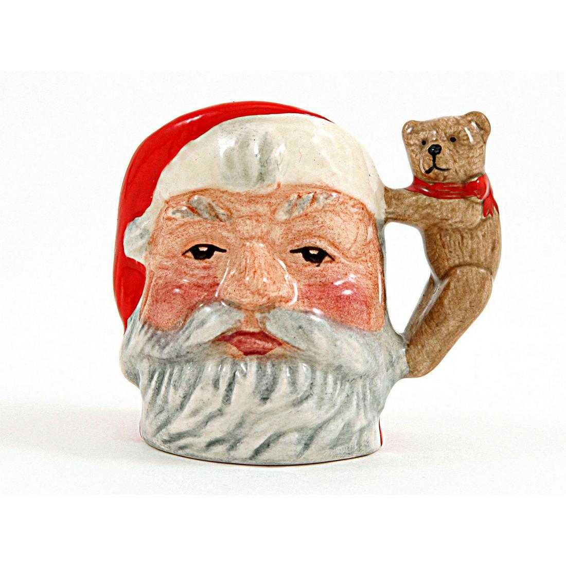 SANTA CLAUS D7060 (TEDDY BEAR) - TINY - ROYAL DOULTON (1 of 1)