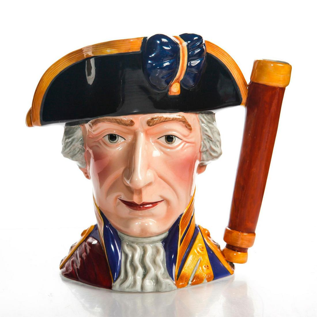 MARITIME TRUST CHARACTER JUG, ADMIRAL LORD ST. VINCENT (1 of 3)