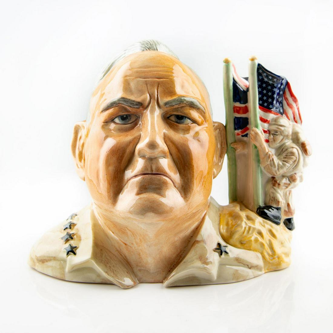 KEVIN FRANCIS GEN NORMAN SCHWARZKOPF CHARACTER TOBY JUG (1 of 3)