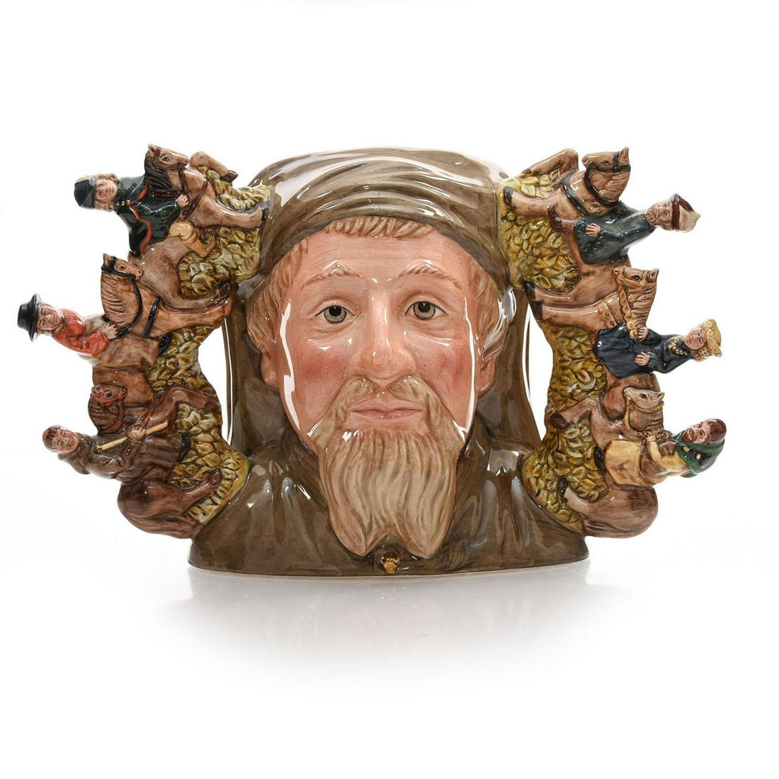 GEOFFREY CHAUCER D7029 - LARGE - ROYAL DOULTON (1 of 2)