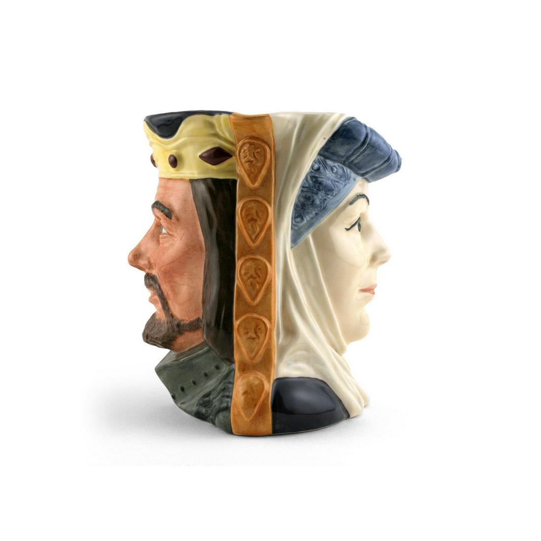KING ARTHUR AND GUINEVERE D6836 - LARGE - ROYAL DOULTON (1 of 1)