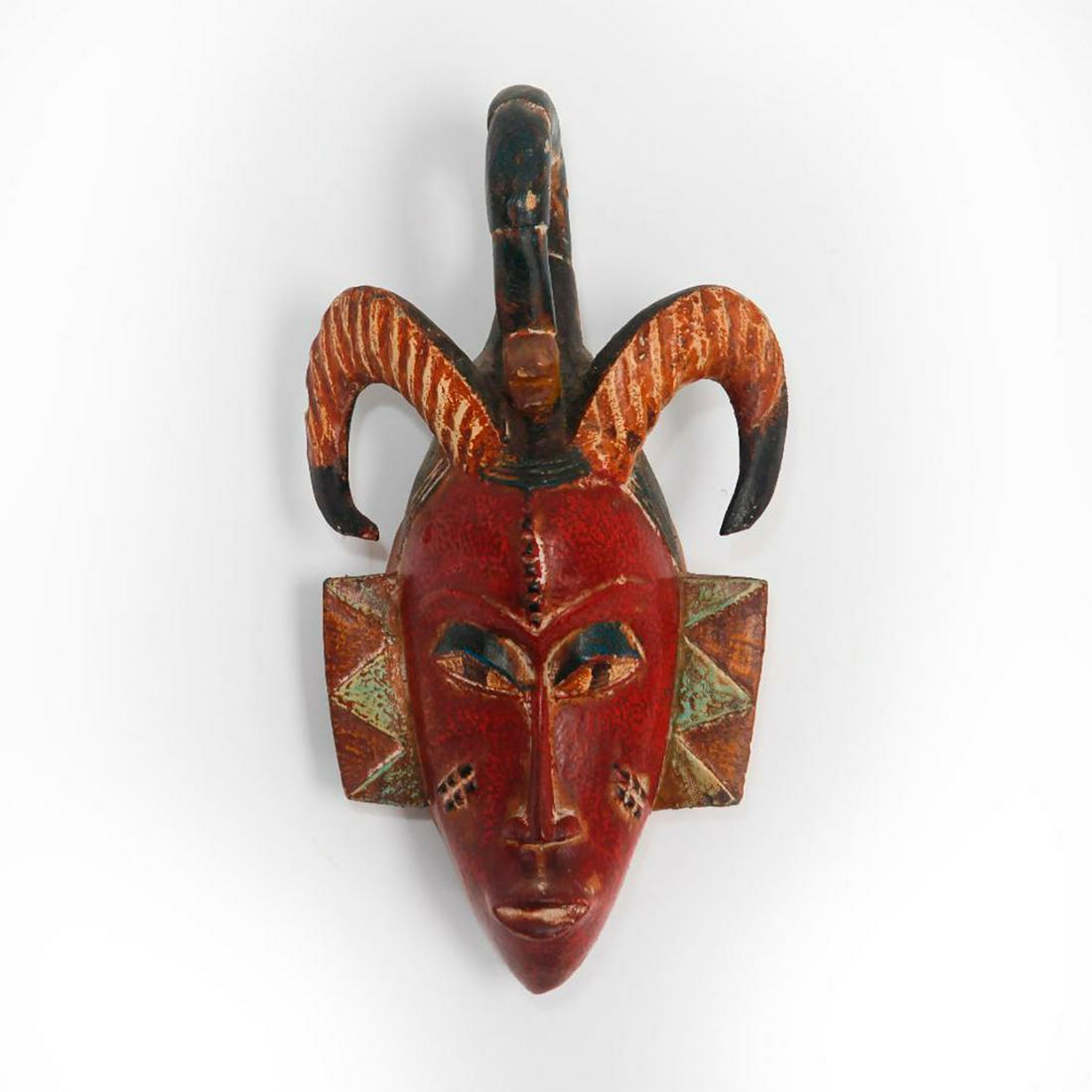 VINTAGE AFRICAN SONGYE TRIBAL KIFWEBE WALL MASK (1 of 3)