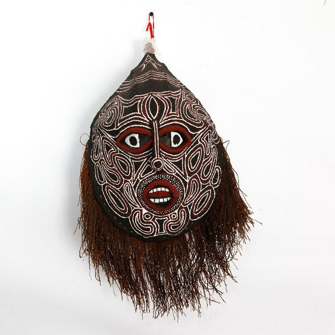 VINTAGE TRADITIONAL AFRICAN KUBA MASQUERADE MASK (1 of 3)