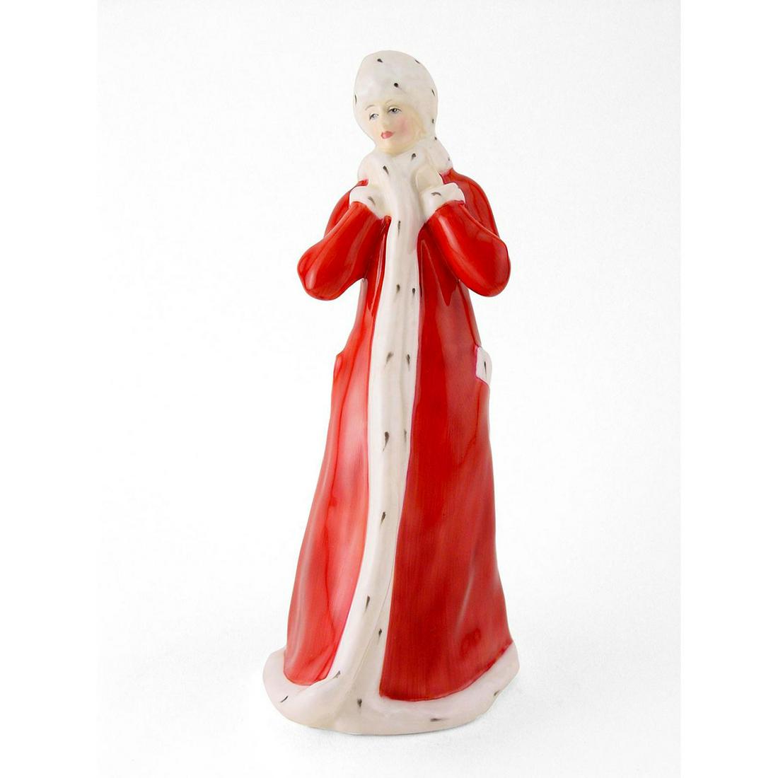 ROYAL DOULTON FIGURINE, WINTERTIME HN3060 (1 of 2)