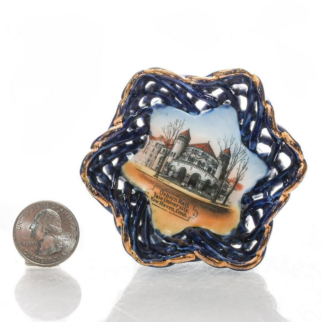 SIMONS AND CO. CERAMIC TRINKET DISH, OSBORN HALL (1 of 3)