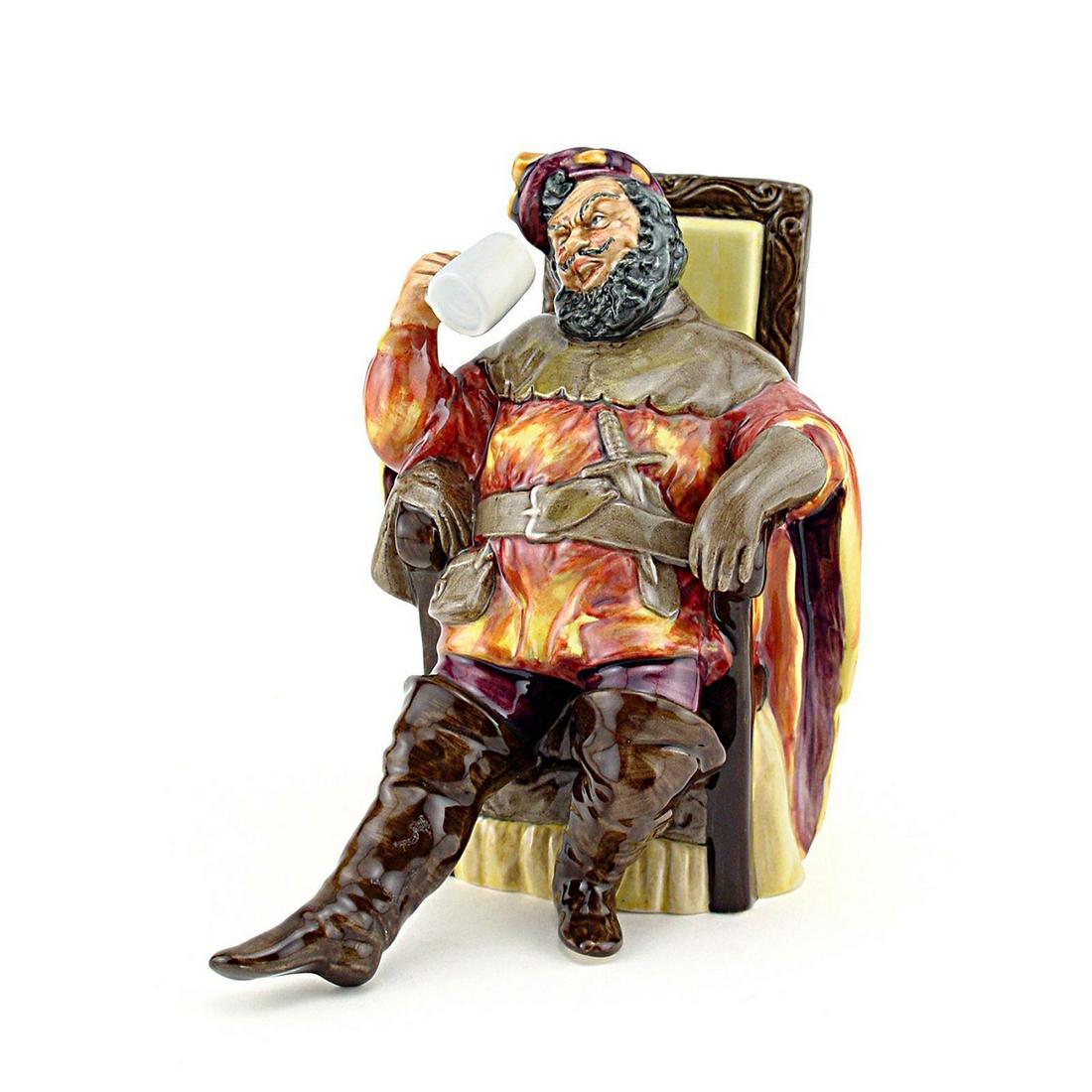 ROYAL DOULTON FIGURINE, FOAMING QUART HN2162: In a world where old fashioned values seems to be long gone, a tradition of craftsmanship still lives on in the Royal Doulton studios in which these figures are created. The artists and sculptors, pot
