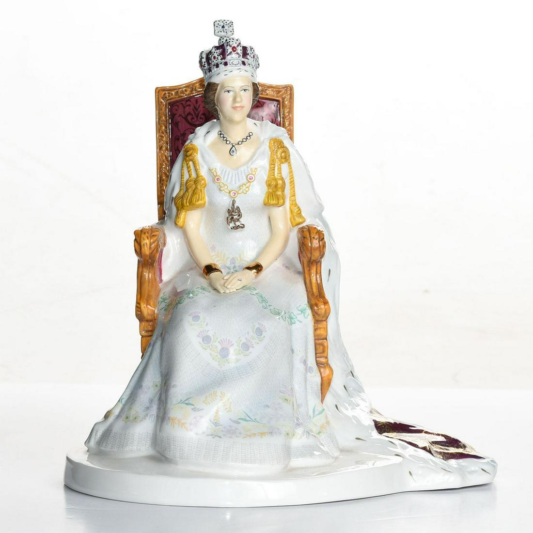 QUEEN ELIZABETH II ROYAL DOULTON FIGURINE Mar 28, 2020 Whitley's