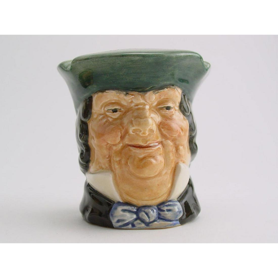PARSON BROWN D6008 - ASH BOWL - ROYAL DOULTON: Royal Doulton Teapot, Long John Silver Teapot D6853 (dark green coat trimmed with yellow; white shirt; beige trousers; red sash; black hat and boots). Designed by William K. Harper, issued 1990 -1991.