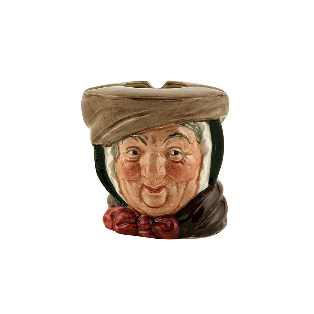SAIREY GAMP D6009 - ASH BOWL - ROYAL DOULTON: Famous for her husky voice and excessive drinking, Charles Dickens' greatest comic creation is from the novel, Martin Chuzzlewit. Country of Origin: England