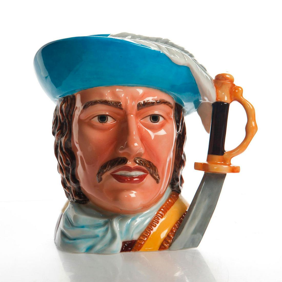 LG MARITIME TRUST CHARACTER JUG, UNKNOWN: Possible prototype, unsigned. Artist: Gerald Embleton Issued: 1984 Dimensions: 7.5"H Manufacturer: The Franklin Porcelain Studio Country of Origin: Malaysia