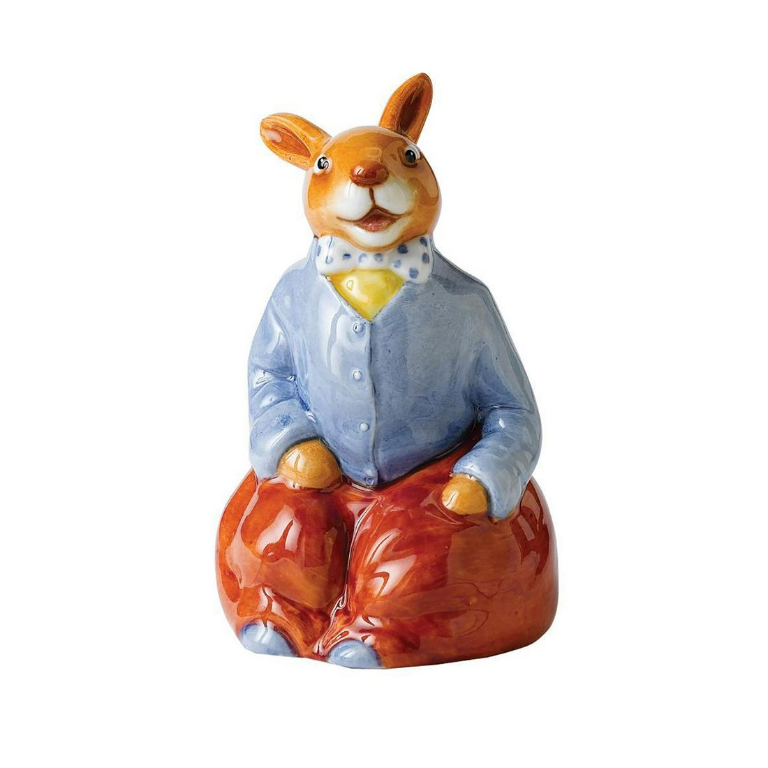 BILLY DB476 - ROYAL DOULTON BUNNYKINS: Number 175 in a limited edition of 500. Includes Certificate of Authenticity, original box. Bunnykins backstamp. Artist: Shane Ridge Issued: 2009 - 2009 Dimensions: 5"H Manufacturer: Royal Doulton Cou