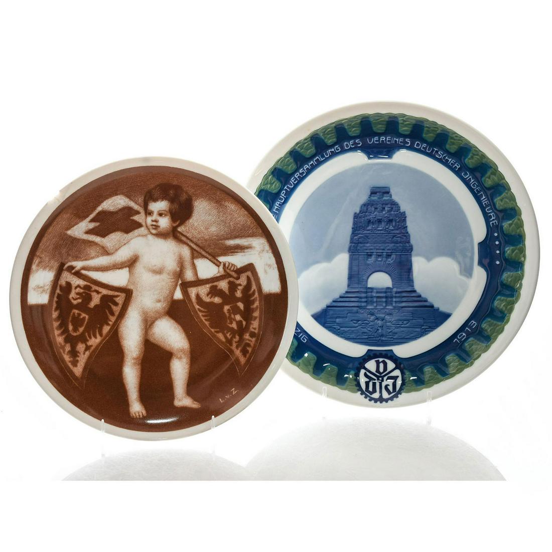 TWO EARLY 20TH CENTURY ROSENTHAL GERMAN PORCELAIN (1 of 2)