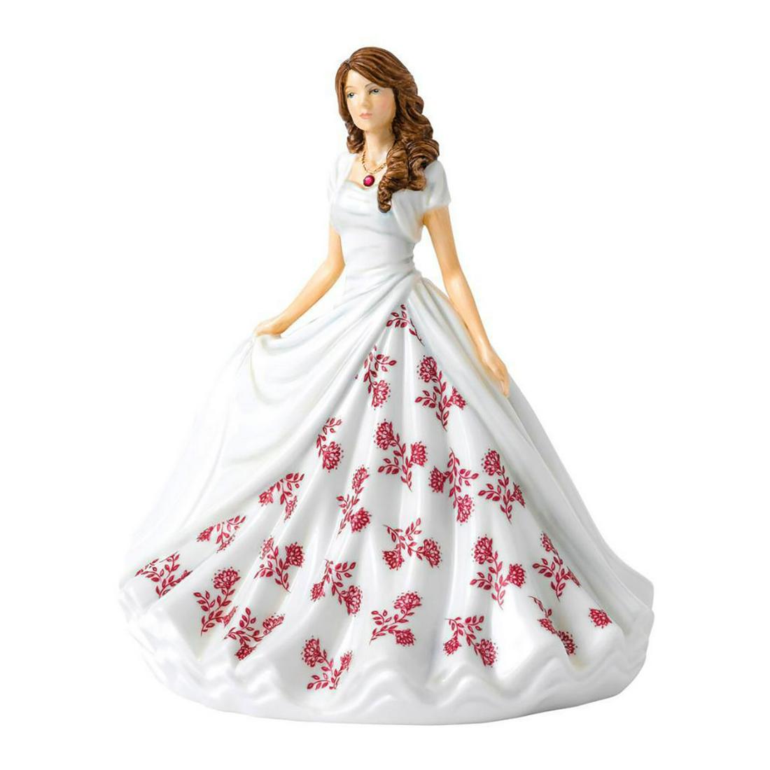 ROYAL DOULTON BIRTHSTONE PETITE FIGURINE, JULY HN5903 (1 of 1)