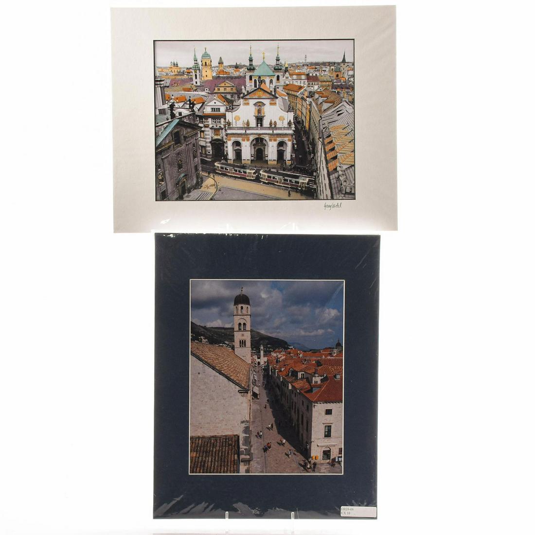 TWO PHOTOGRAPHS, PRAGUE AND DUBROVNIK (1 of 5)
