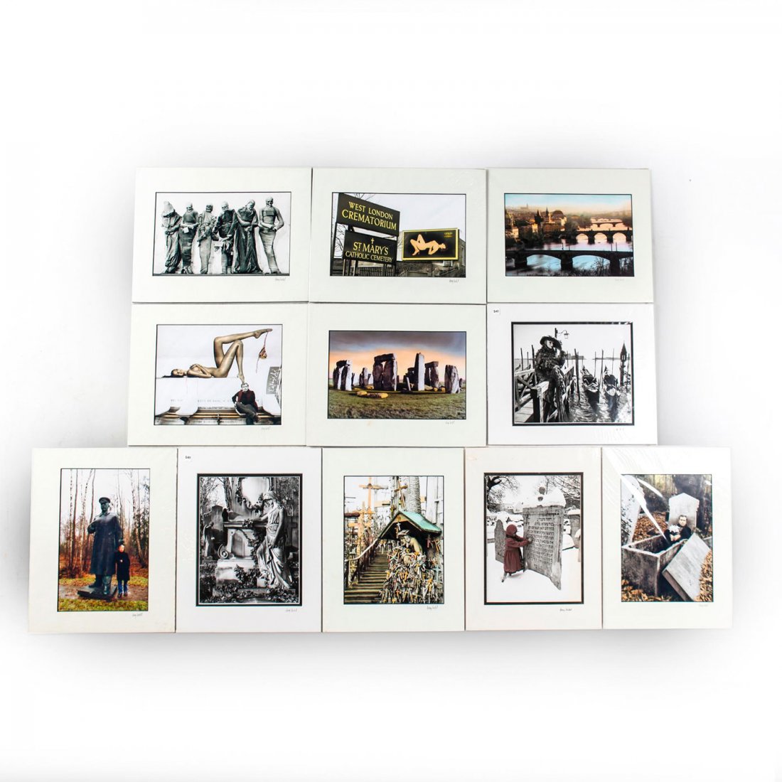 10 CONTEMPORARY MATTE FRAMED PHOTOGRAPHIC ART PRINTS (1 of 3)