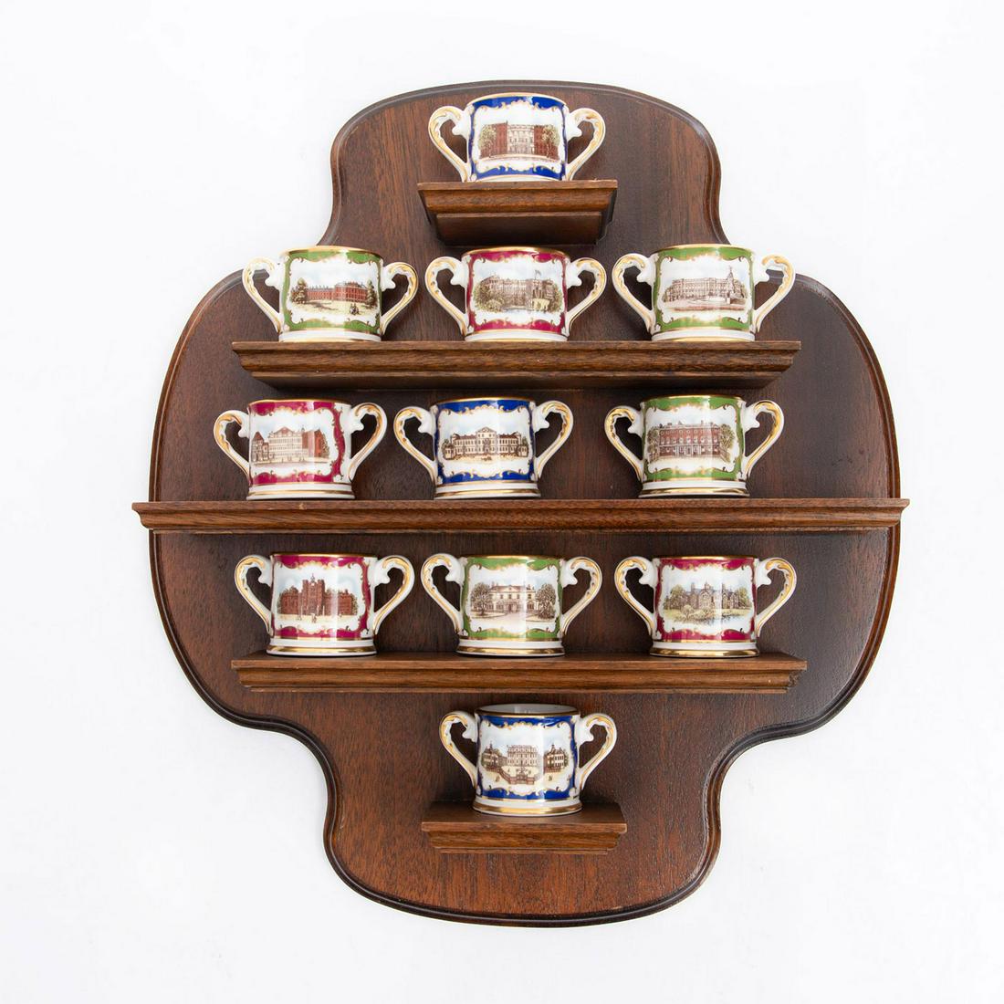 11 ROYAL DOULTON MINIATURE LOVING CUPS, BIRTHPLACES (1 of 3)