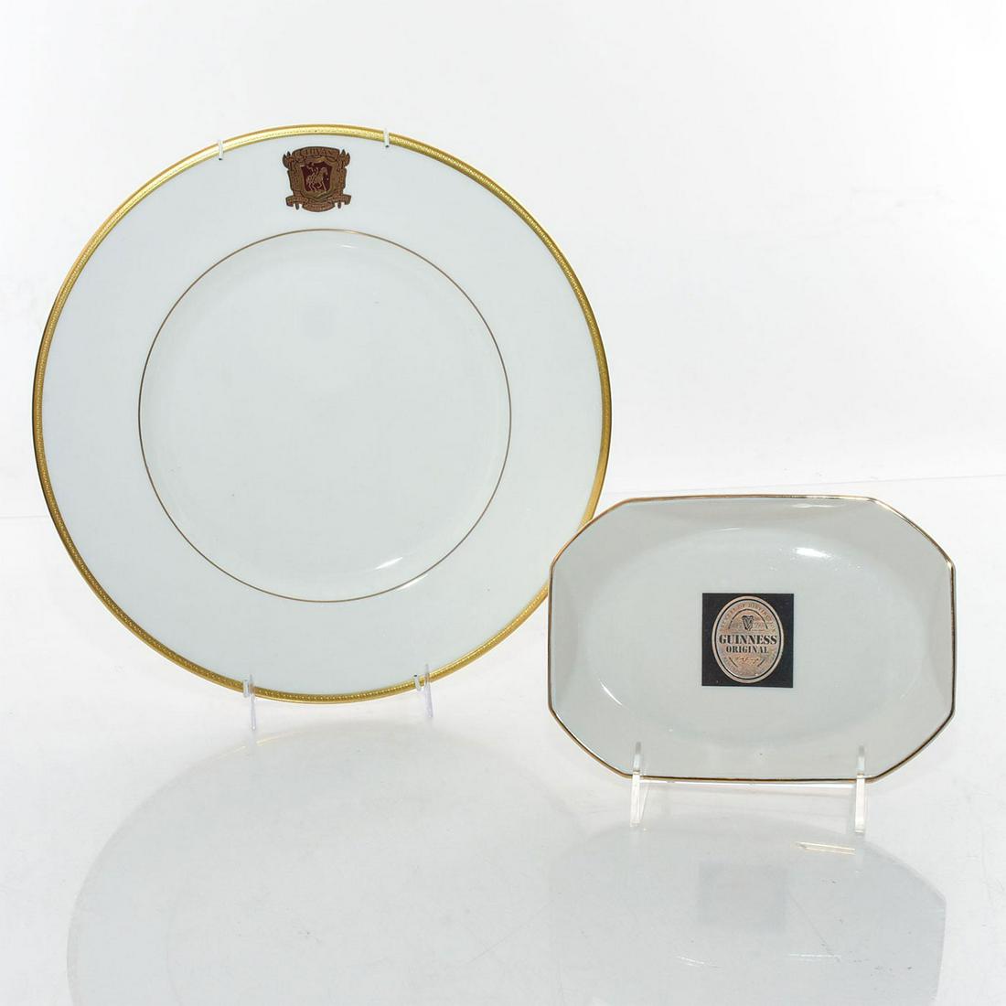 ROYAL DOULTON GUINNESS TRAY AND DELACOURT PLATE (1 of 3)