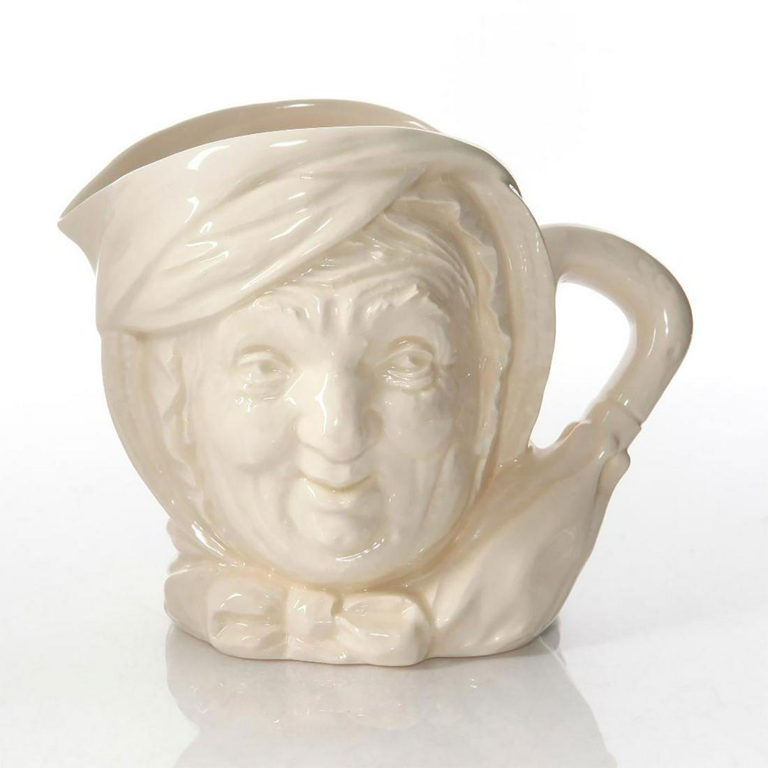LG ROYAL DOULTON UNDECORATED CHARACTER JUG, SAIREY GAMP (1 of 3)
