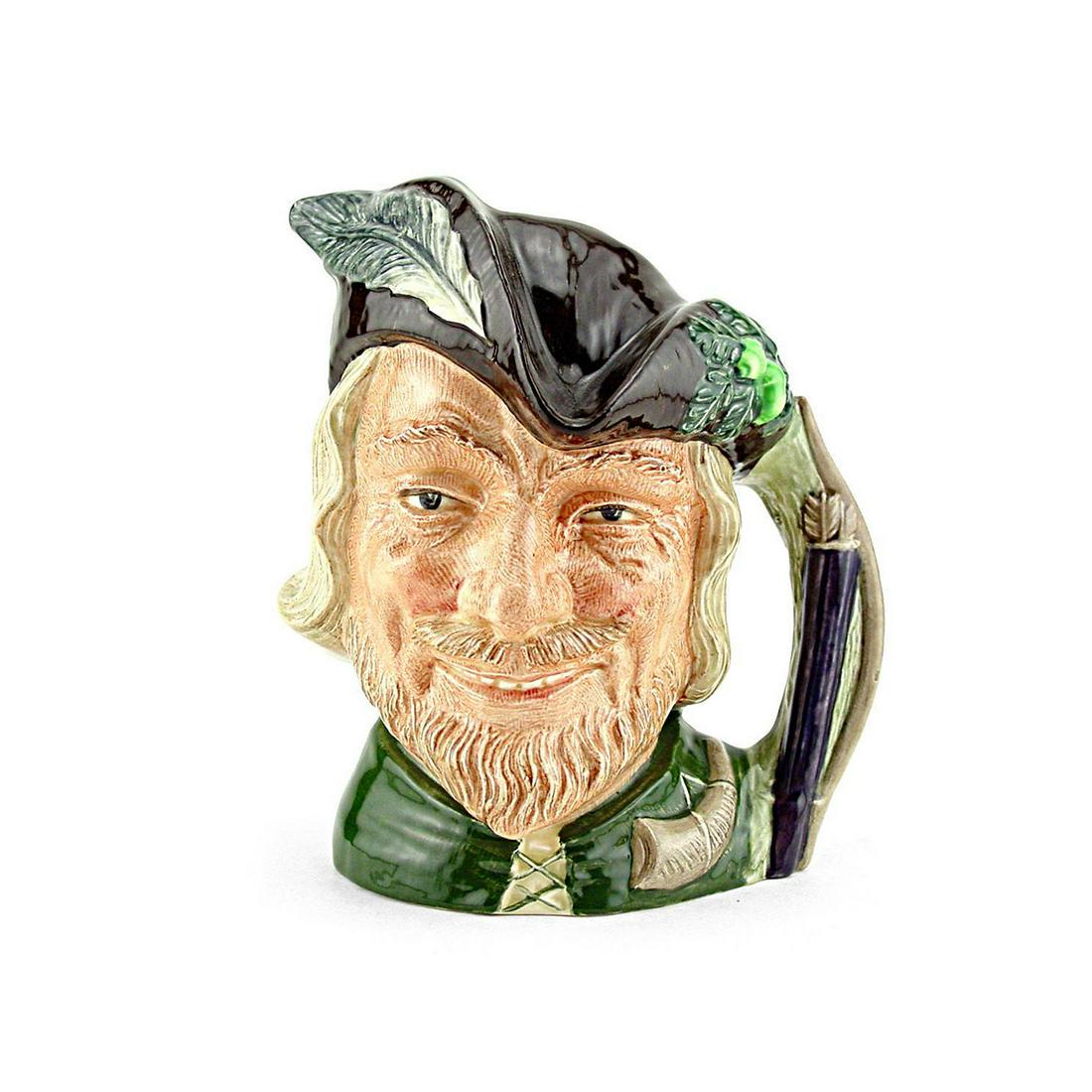 ROBIN HOOD D6527 - LARGE - ROYAL DOULTON CHARACTER JUG (1 of 2)