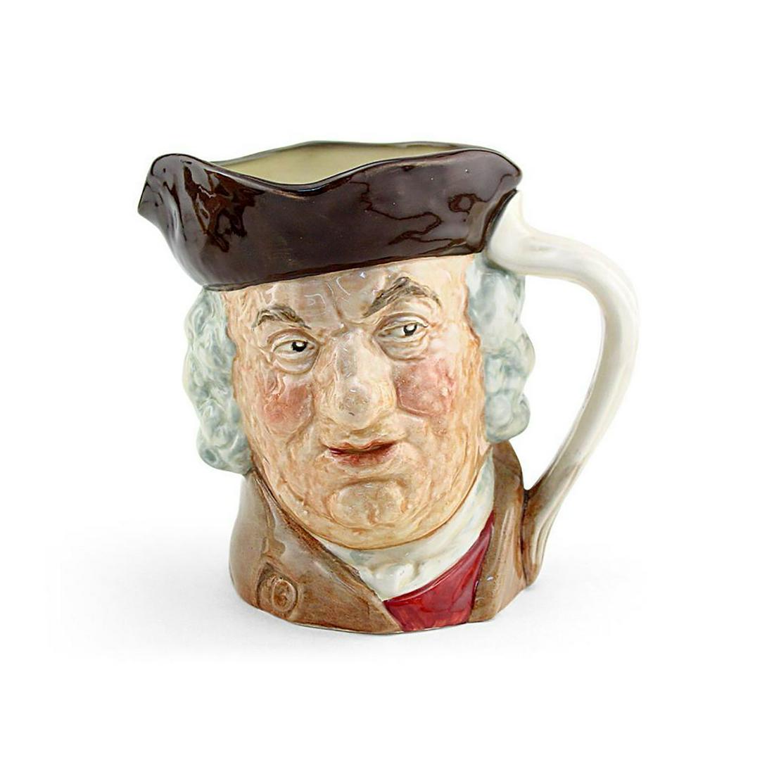 SAM JOHNSON D6296 - SMALL - ROYAL DOULTON CHARACTER JUG (1 of 1)