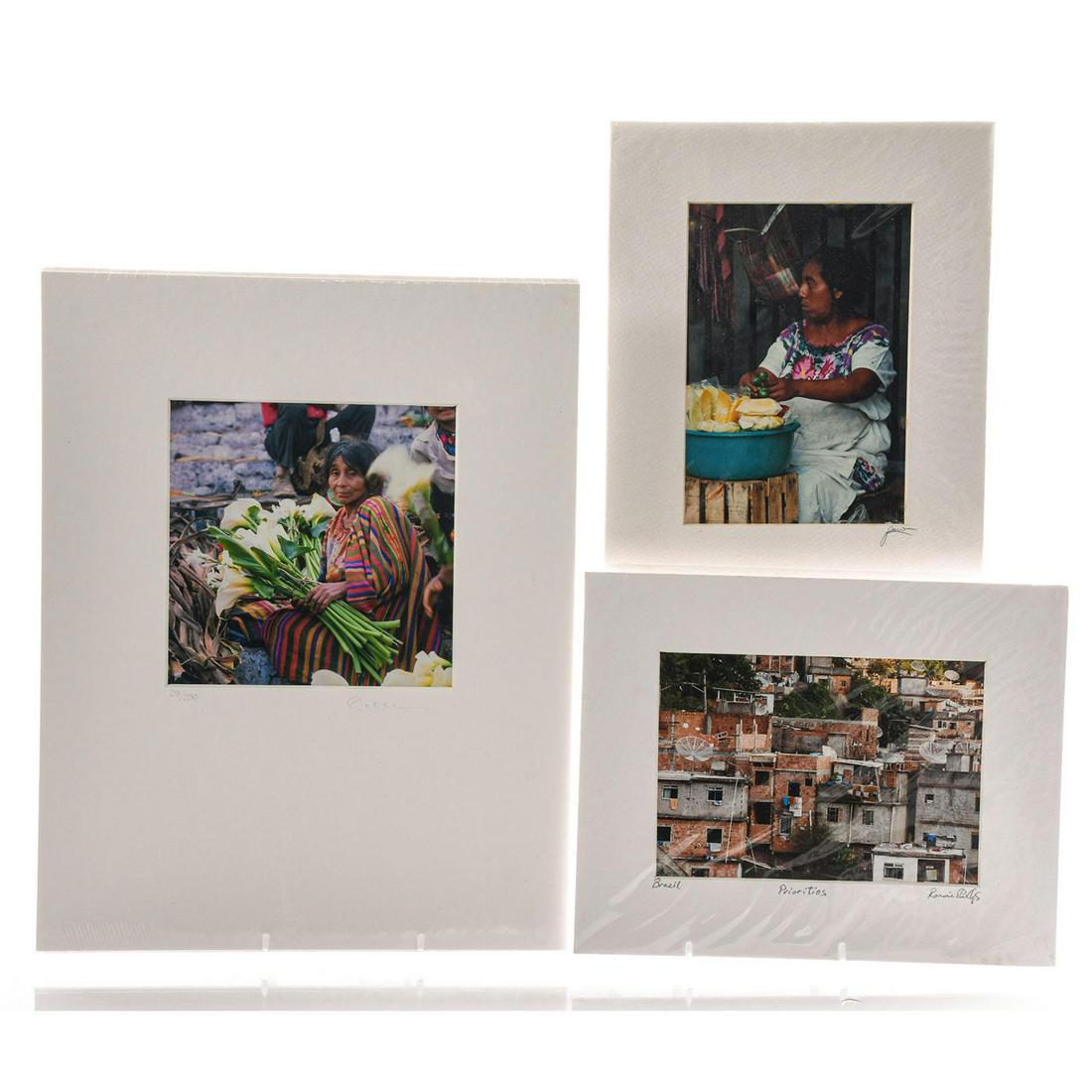 THREE PHOTOGRAPHS, SCENES IN LATIN AMERICA (1 of 7)