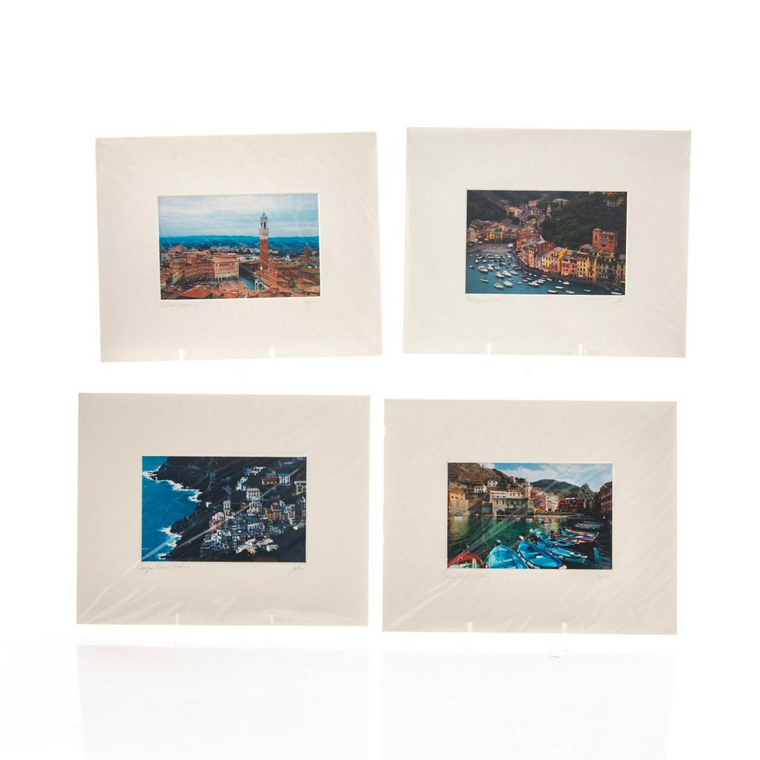 FOUR PHOTOGRAPHS, SCENES IN ITALY BY JOHN GALBO (1 of 9)