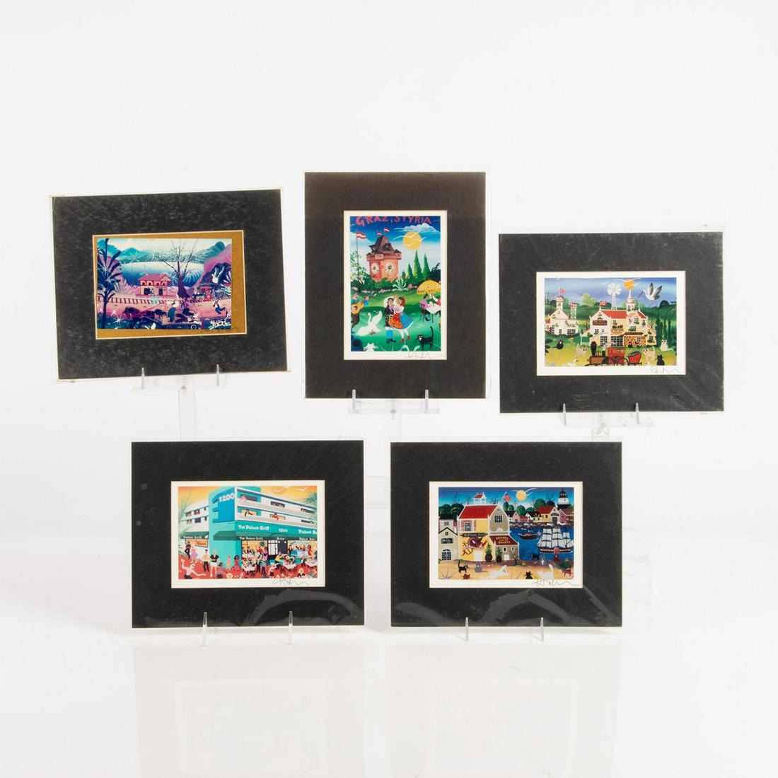 FIVE PRINTS - NANTUCKET, SYRIA, SANTA BARBARA (1 of 6)