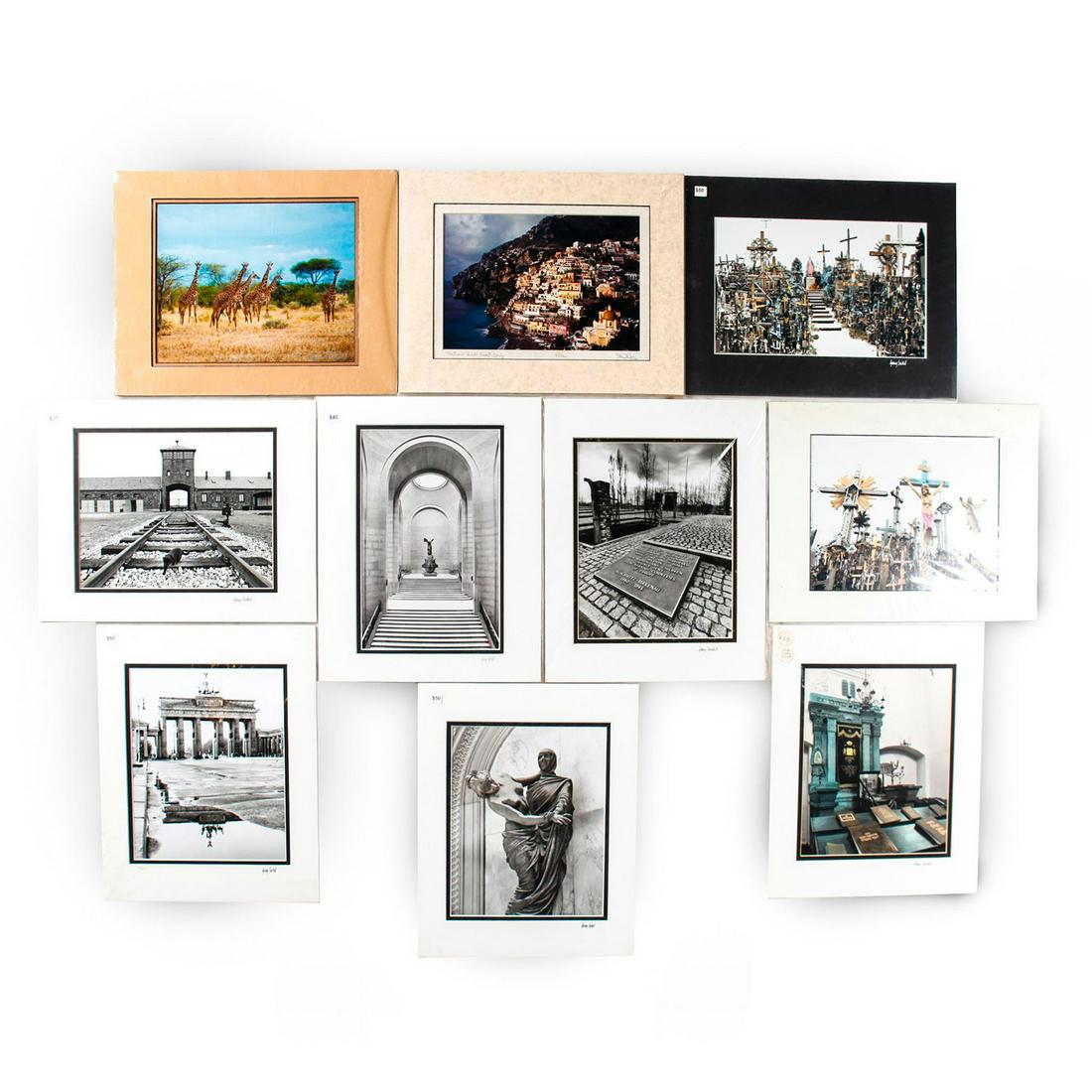10 CONTEMPORARY MATTE FRAMED PHOTOGRAPHIC ART PRINTS (1 of 3)