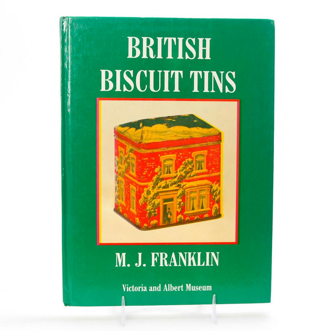 BOOK, BRITISH BISCUIT TINS BY M.J. FRANKLIN (1 of 3)