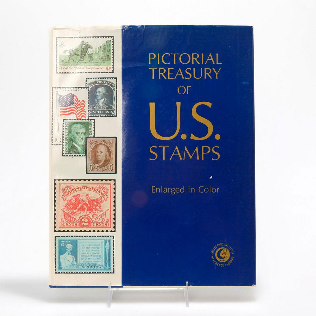 BOOK, PICTORIAL TREASURY OF U.S. STAMPS (1 of 4)