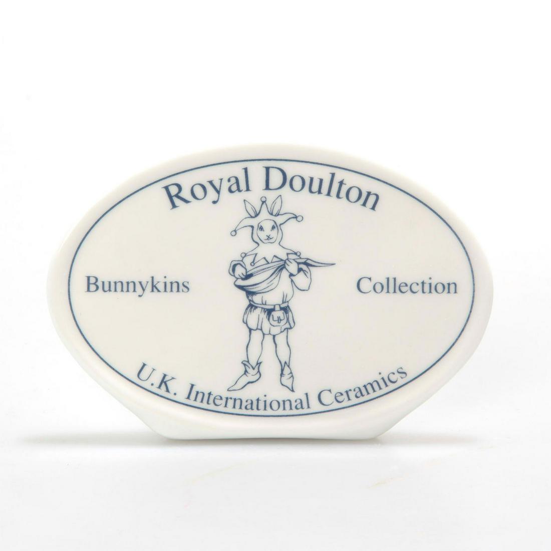 ROYAL DOULTON BUNNYKINS EXCLUSIVE EDITION DEALER PLAQUE (1 of 3)