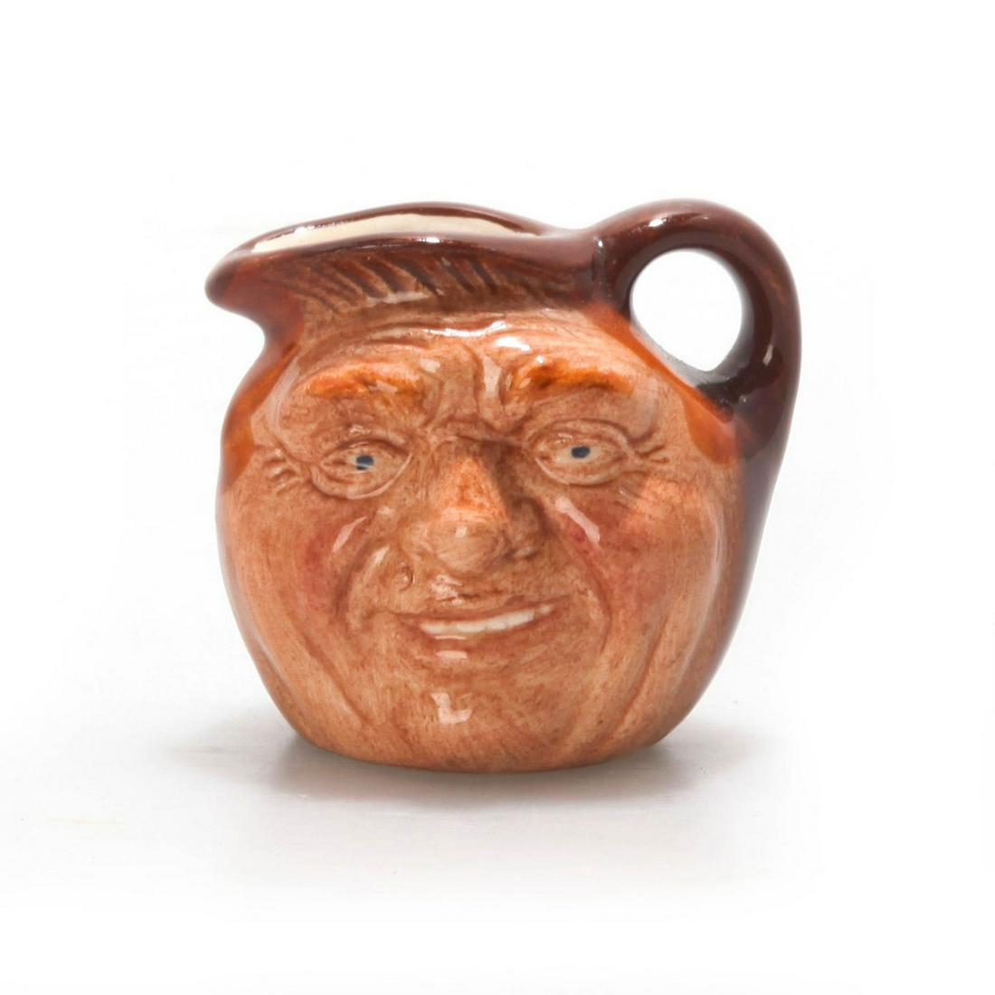 ROYAL DOULTON TINY CHARACTER JUG, JOHN BARLEYCORN D6952 (1 of 3)