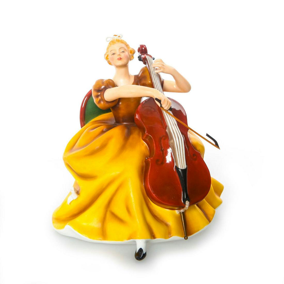 ROYAL DOULTON FIGURINE, CELLO HN2331 (1 of 3)