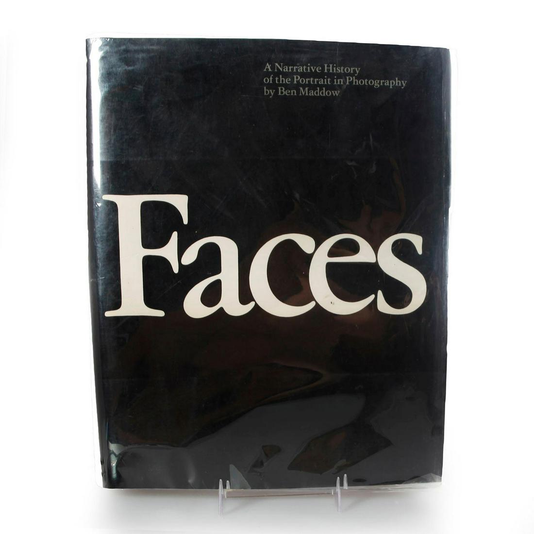 BOOK, FACES A NARRATIVE HISTORY OF THE PORTRAIT IN: Hard cover 540 pp. Hundreds of illustrations. #Photography #PortraitPhotography #Portraits #Daguerre Issued: 1977 Dimensions: 12.25"L x 9.5"W Manufacturer: Little, Brown & Co. Country of Origin: Unite